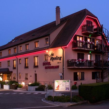 Hotel Restaurant Au Riesling Zellenberg Extérieur photo